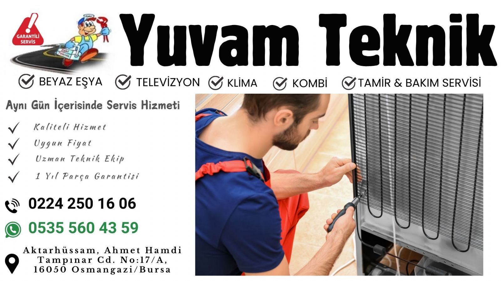 Yıldırım Buzdolabı Servisi 